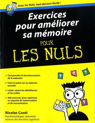 Exercices pour améliorer sa mémoire pour les nuls