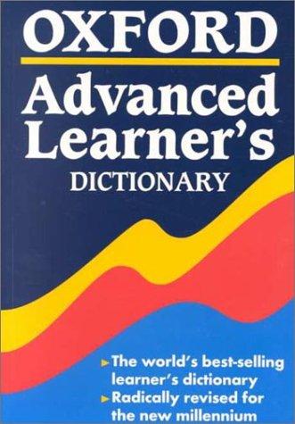 Oxford Advanced Learner's Dictionary