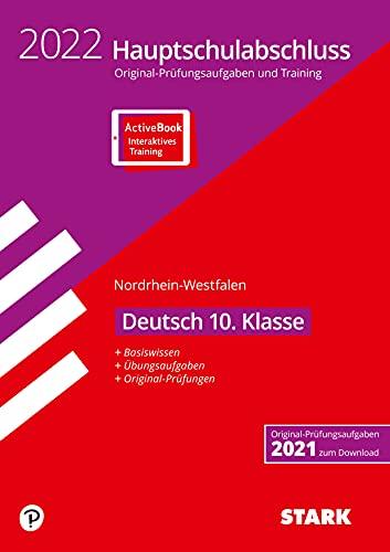 STARK Original-Prüfungen und Training - Hauptschulabschluss 2022 - Deutsch - NRW: Ausgabe mit ActiveBook (STARK-Verlag - Abschlussprüfungen)