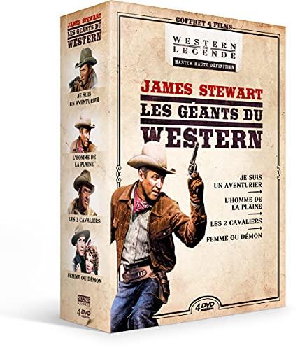 Les géants du western : james stewart n°2 - coffret 4 films [FR Import]