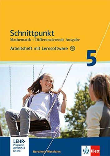 Schnittpunkt Mathematik - Differenzierende Ausgabe für Nordrhein-Westfalen / Arbeitsheft mit Lösungsheft und Lernsoftware Mittleres Niveau 5. Schuljahr