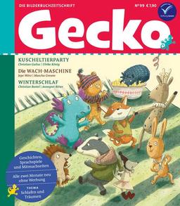 Gecko Kinderzeitschrift Band 99: Thema: Schafen und Träumen