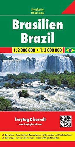 Freytag Berndt Autokarten, Brasilien - Maßstab 1:2 000 000 - 1:3 000 000