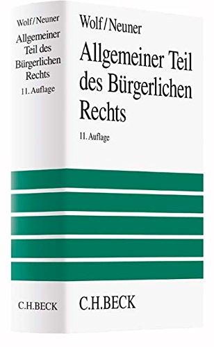 Allgemeiner Teil des Bürgerlichen Rechts