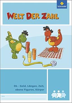 Welt der Zahl - I-Materialien: Geld, Längen, Zeit, ebene Figuren, Sachrechnen (D4)