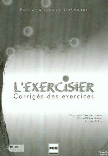 L'exercisier : corrigé des exercices