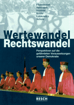 Wertewandel, Rechtswandel