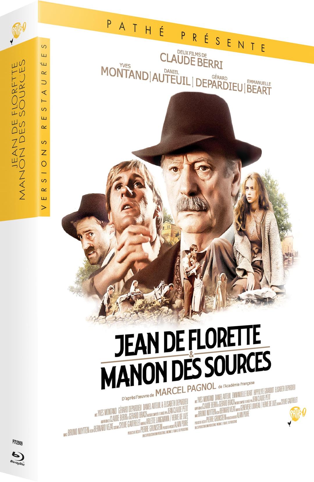 Jean de florette + manon des sources [Blu-ray] [FR Import]