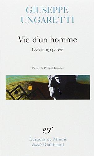 Vie d'un homme : poésie 1914-1970