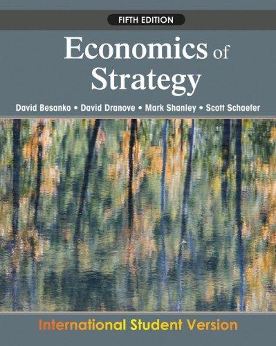 Economics of Strategy: International Student Version