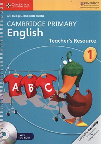 Cambridge Primary English Stage 1 Teacher's Resource Book with CD-ROM