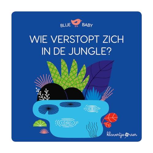 Wie verstopt zich in de jungle? (puzzelboek) (Blije baby, 1)