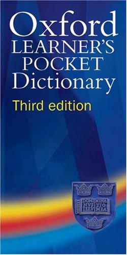 Oxford Learner's Pocket Dictionary