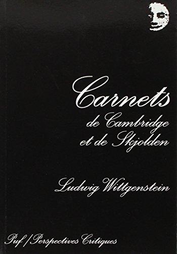 Carnets de Cambridge et de Skjolden, 1930-1932, 1936-1937