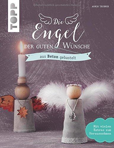 Engel der guten Wünsche: aus Beton gebastelt