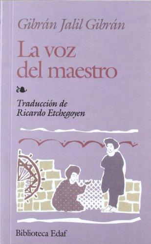 La voz del maestro (Biblioteca Edaf)