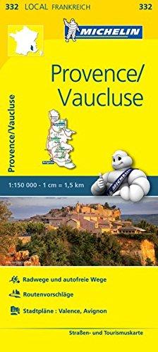 Michelin Provence - Vaucluse: Straßen- und Tourismuskarte 1:150.000 (MICHELIN Localkarten)