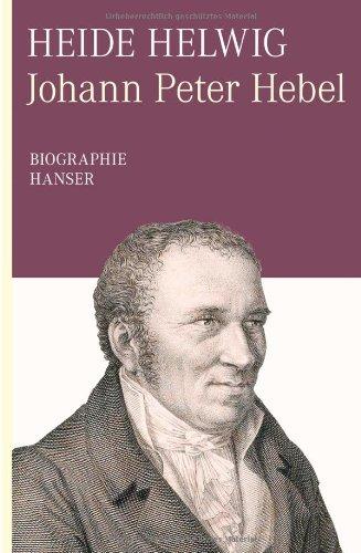 Johann Peter Hebel. Biographie