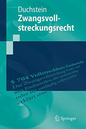 Zwangsvollstreckungsrecht (Springer-Lehrbuch)