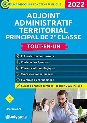 Adjoint administratif territorial principal de 2e classe : tout-en-un, catégorie C : 2022