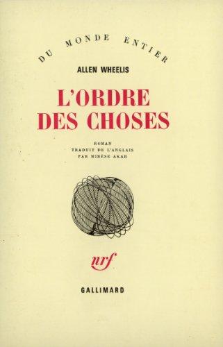 L'ordre des choses