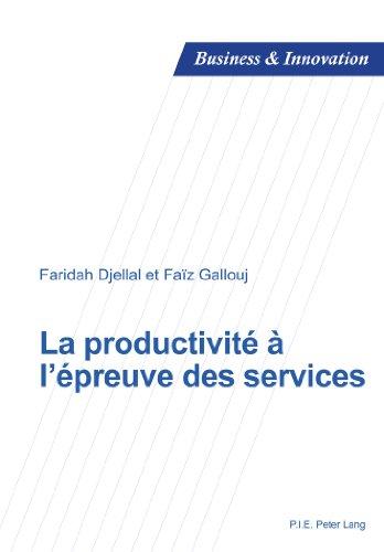 La productivité à l'épreuve des services