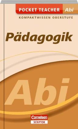 Pocket Teacher Abi Sekundarstufe II Pädagogik