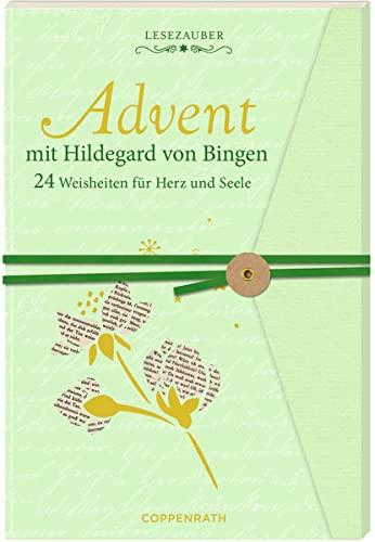 Briefbuch: Advent mit Hildegard von Bingen - 24 Weisheiten für Herz und Seele (Literarische Adventskalender)