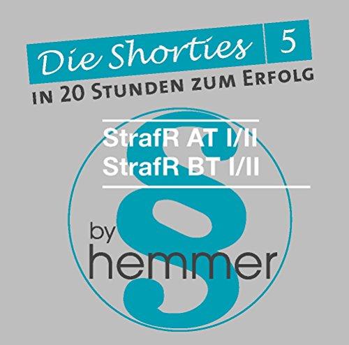 Strafrecht AT / BT. Minikarteikarten: Die Shorties 5. In 20 Stunden zum Erfolg. Fragen und Antworten