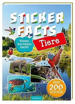 Stickerfacts Tiere: Mit über 200 Stickern