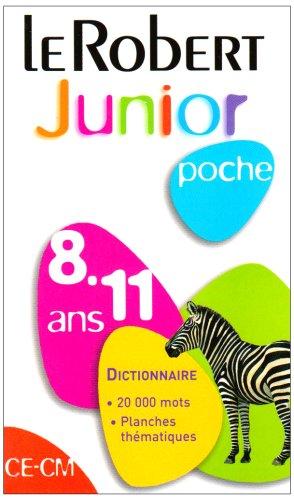 Le Robert junior poche, CE-CM, 8-11 ans