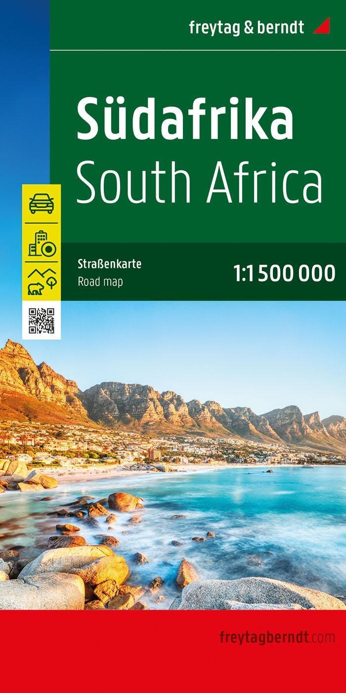 Südafrika, Straßenkarte, 1:1.500.000, freytag & berndt: Kruger-Nationalpark, Innenstadtpläne (freytag & berndt Auto + Freizeitkarten)