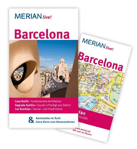 Barcelona: Mit Kartenatlas im Buch und Extra-Karte zum Herausnehmen (MERIAN live)