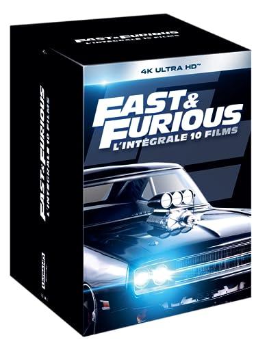 Fast & furious 1 à 10 4k ultra hd [Blu-ray] [FR Import]