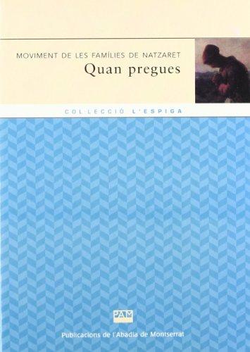 Quan pregues (l'Espiga, Band 80)