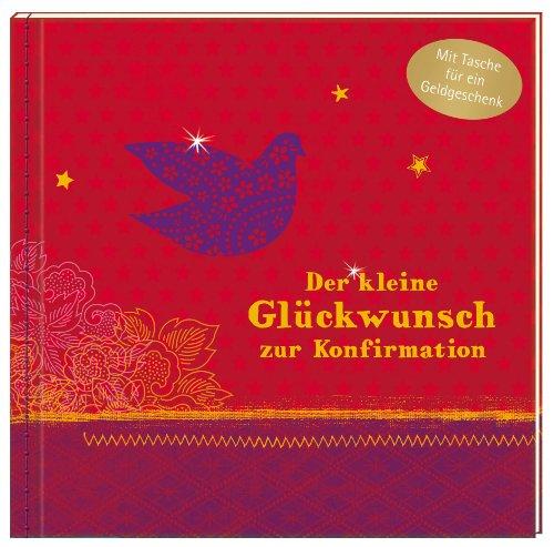 Der kleine Glückwunsch zur Konfirmation (rot): (Verkaufseinheit)