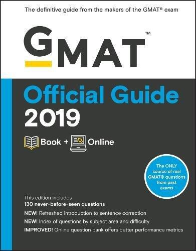 GMAT Official Guide 2019: Book + Online (Gmat Official Guides)