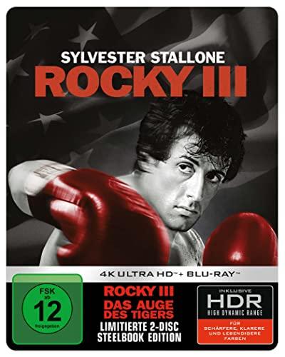 Rocky III – Das Auge des Tigers (1982) - 4K UHD - Steelbook