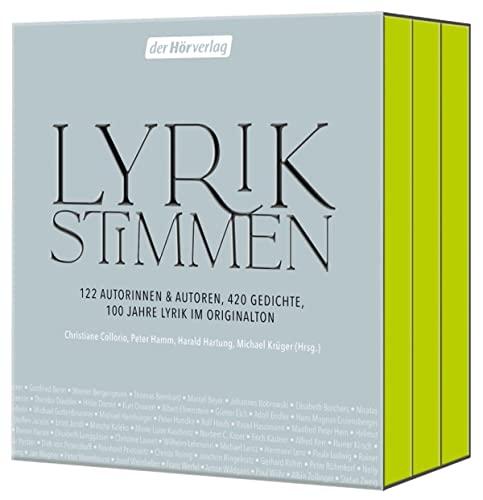 Lyrikstimmen: 122 Autorinnen & Autoren, 420 Gedichte, 100 Jahre Lyrik im Originalton