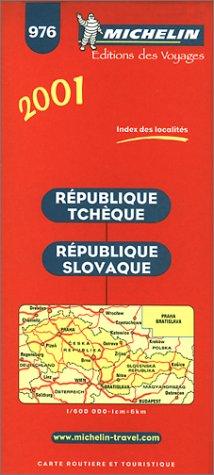 Michelin 2001 Czech/Slovak Republic (Michelin Maps)