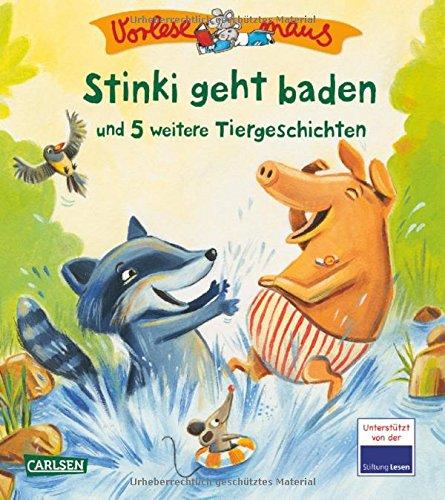 VORLESEMAUS, Band 22: Stinki geht baden und 5 weitere Tiergeschichten