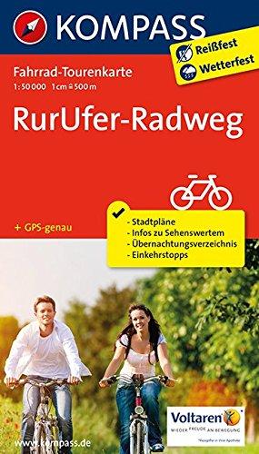 RurUfer-Radweg: Fahrrad-Tourenkarte. GPS-genau. 1:50000. (KOMPASS-Fahrrad-Tourenkarten, Band 7056)