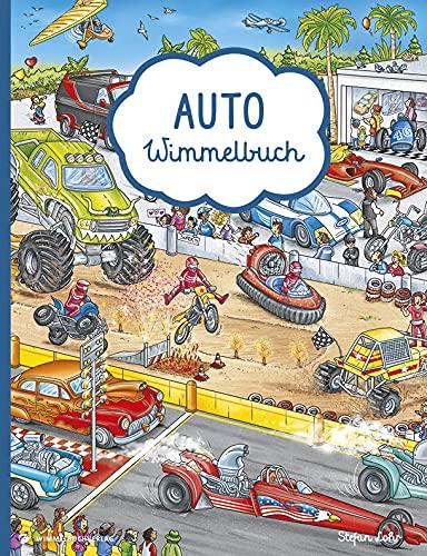 Auto Wimmelbuch: Der beliebte Klassiker jetzt im handlichen Format für unterwegs! Kinderbücher ab 2 Jahre - hochwertiges Bilderbuch: Midi Version - Kinderbücher ab 2 Jahre - Bilderbuch