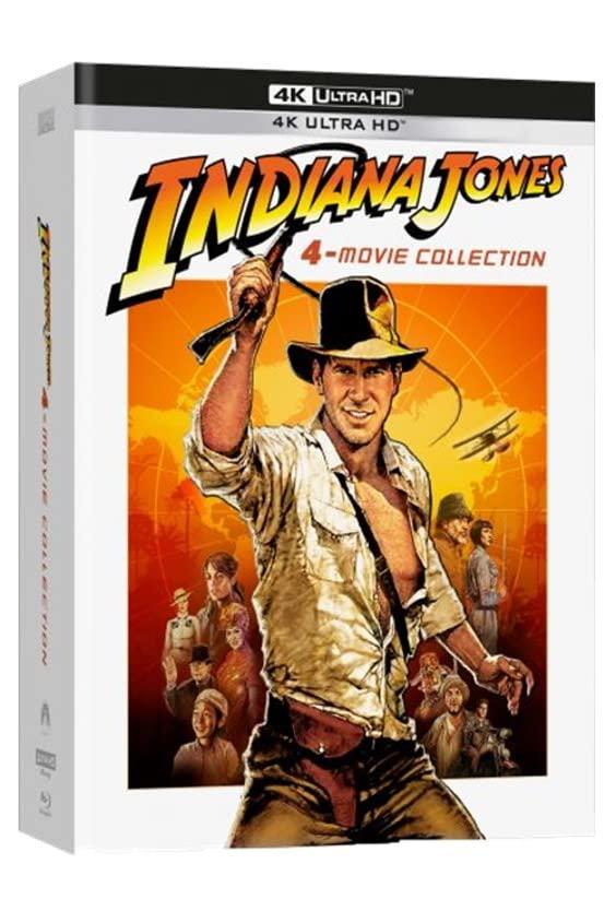 Indiana jones - intégrale - 4 films 4k ultra hd [Blu-ray] [FR Import]