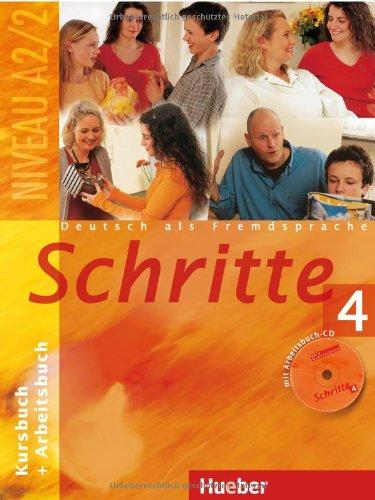 Schritte 4: Deutsch als Fremdsprache / Kursbuch + Arbeitsbuch