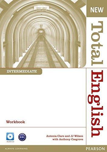 New Total English Intermediate Workbook without Key and Audio CD Pack