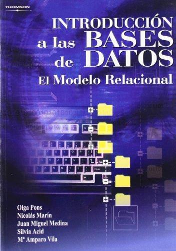 Introducción a las bases de datos : el modelo relacional