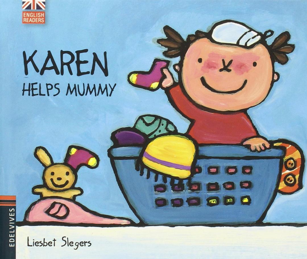 Karen helps mummy