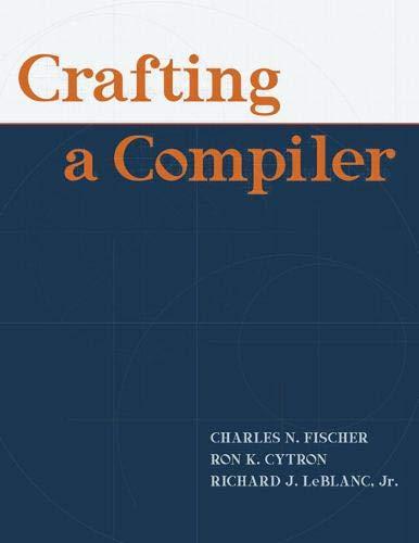 Crafting A Compiler: United States Edition