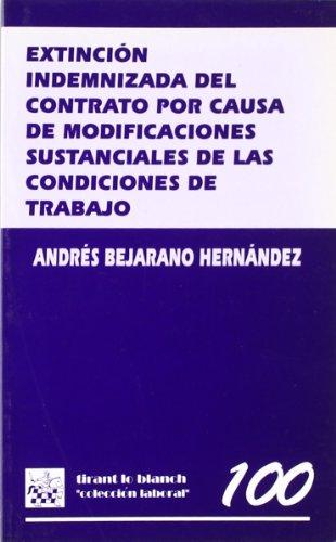 Extinción indemnizada del contrato por causa de modificaciones sustanciales de las condiciones de trabajo